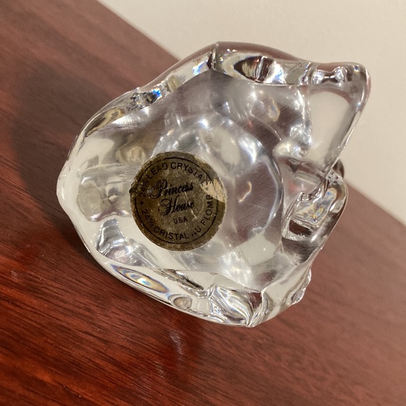 Princess House 24% Lead Crystal Bernie Bear Figurine from Germany - Picture 6 of 8